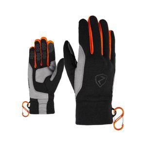 ZIENER-GUSTY TOUCH glove mountaineering Černá 7,5