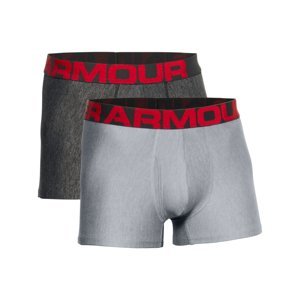 UNDER ARMOUR-UA Tech 3in 2 Pack-GRY Šedá L