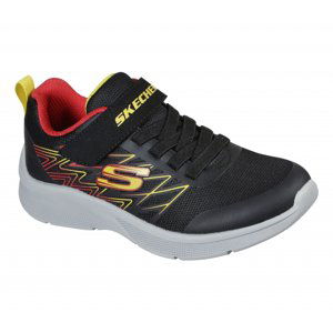 SKECHERS-Microspec Texlor black/red Černá 33