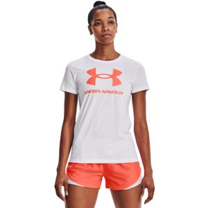 UNDER ARMOUR-Live Sportstyle Graphic SSC-WHT Bílá M