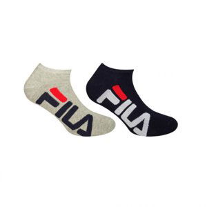 FILA-F9199 INVISIBLE SOCKS 2 PACK-189 NAVY/GREY barevná 35/38