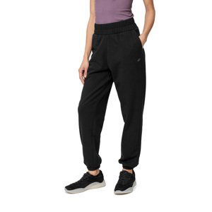 4F-WOMENS TROUSERS SPDD013-20S-DEEP BLACK Černá S