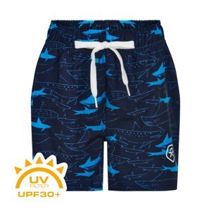 COLOR KIDS-Swim shorts short AOP-dress blues Modrá 152