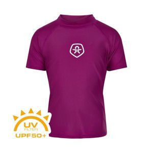 COLOR KIDS-T-shirt solid-festival fuchsia Růžová 152