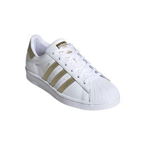 ADIDAS ORIGINALS-Superstar cloud white/gold metallic/cloud white Bílá 40 2/3