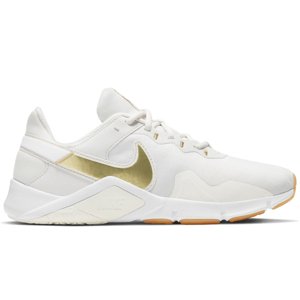 NIKE-Wmns Legend Essential 2 platinum tint/metallic gold Bílá 37,5