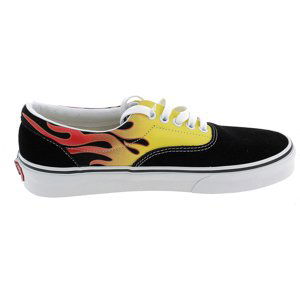 VANS-UA Era (Flame) black/true white Černá 45