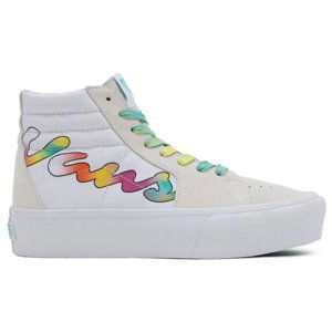 VANS-UA SK8-HI Platform 2 (Spring Fade) white/true white Bílá 34