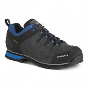 TREZETA-Hurricane Evo Low Wp, dark grey/blue Šedá 43