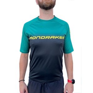 MONDRAKER-Enduro/Trail Jersey short, british racing green/black/yellow Zelená L