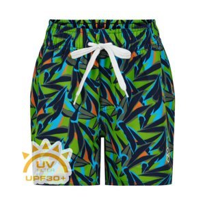 COLOR KIDS-Swim shorts short AOP-jasmine green barevná 140