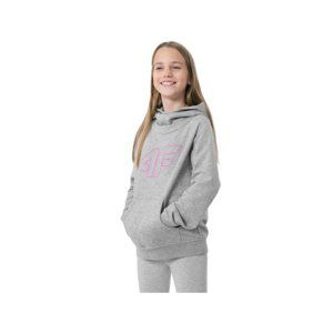 4F JUNIOR-GIRLS SWEATSHIRT JBLD002-25M-GREY MELANGE