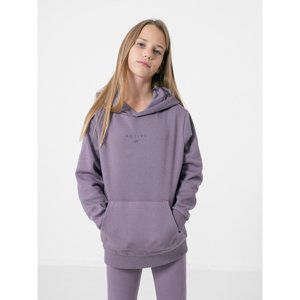 4F-GIRLS SWEATSHIRT JBLD003-51S-VIOLET Fialová 134