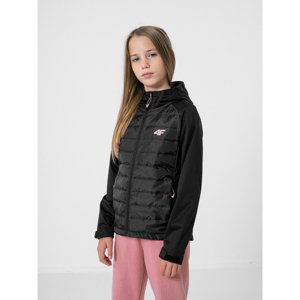 4F-GIRLS SOFTSHELL JSFD002-20S-DEEP BLACK Černá 146