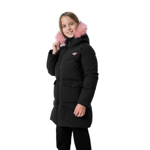 4F JUNIOR-GIRLS JACKET JKUDP004-20S-DEEP BLACK