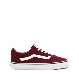 VANS-WM Ward (Suede) port royale/white Červená 36