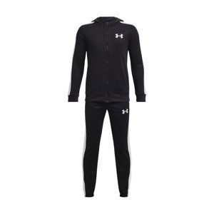 UNDER ARMOUR-UA Knit Hooded Track Suit-BLK-1376329-001 Černá 160/170