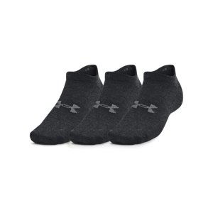 UNDER ARMOUR-UA Essential No Show 3 pack-BLK-1361459-002