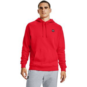 UNDER ARMOUR-UA Rival Fleece Hoodie-RED-1357092-600