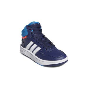 ADIDAS-Hoops 3.0 Mid K dark blue/blue rush/turbo Modrá 38