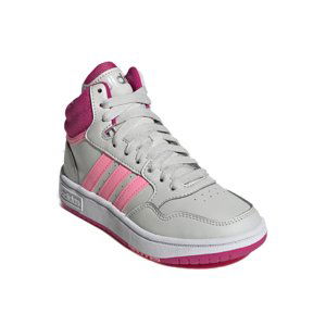 ADIDAS-Hoops 3.0 Mid K grey one/beam pink/team real magenta