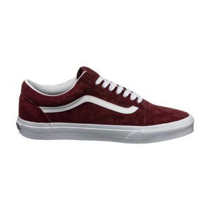 VANS-UA Old Skool pig suede tawny port Červená 40,5