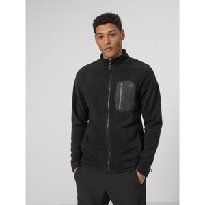 4F-MENS FLEECE PLM012-20S-DEEP BLACK Černá M