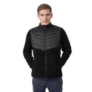 4F-MENS FLEECE PLM014A-20S-DEEP BLACK