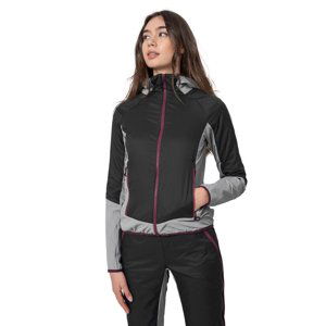 4F-HYBRID WOMENS JACKET KUDH061-22S-ANTHRACITE Černá XS