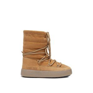 MOON BOOT-L-Track Suede biscotto Hnědá 40