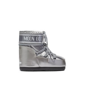 MOON BOOT-Icon Low Glance silver