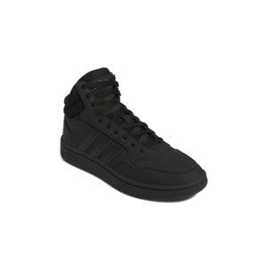 ADIDAS-Hoops 3.0 Mid core black/core black/grey six Černá 44 2/3