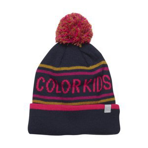 COLOR KIDS-Hat logo CK, pink glo