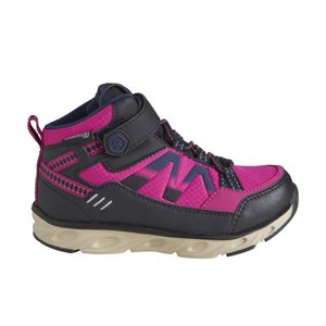 COLOR KIDS-Boots low cut w.1 WP dried festival fuchsia Růžová 33