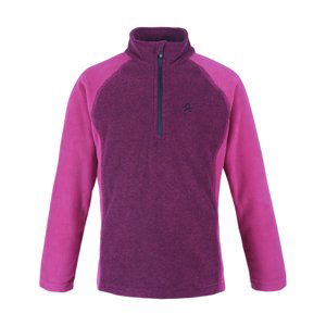 COLOR KIDS-Fleece pulli, striped, festival fuchsia Fialová 140