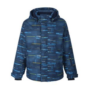 COLOR KIDS-Ski jacket AOP, AF 10.000, dried tobacco Modrá 128