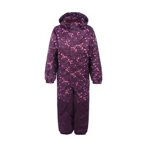 COLOR KIDS-Coverall AOP, AF 10.000, grape wine Fialová 104