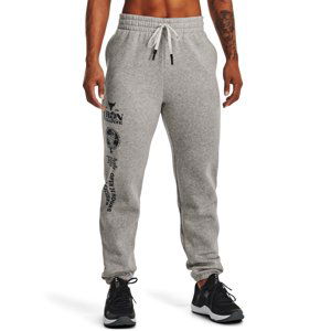 UNDER ARMOUR PROJECT ROCK-UA PROJECT ROCK Hm Gym Flc Pant-GRY Šedá XS