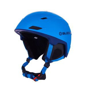 BLIZZARD-Double ski helmet, blue matt/dark blue