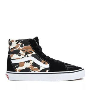 VANS-UA SK8-HI cow multi color Hnědá 35