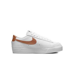 NIKE-Blazer Low Platform white/black/sail/metallic copper Bílá 38