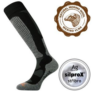 VOXX-Merino Etrex-kneesock-Black