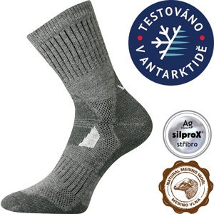 VOXX-MERINO Stabil CLIMAYARN-light grey Šedá 43/46