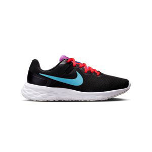 NIKE-Revolution 6 black/baltic blue/bright crimson Černá 41