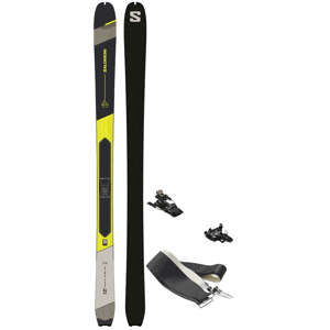 Salomon MTN 84 Pure + Skins + Salomon MTN Tour 156 cm