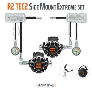 Tecline Regulátor R2 Tec2 Sidemount Extreme Sada (s Oboustranným Ii. Stupněm)