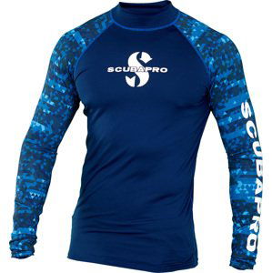 Lycrové Triko Scubapro Rash Guard Aegean Upf50 Dlouhý Rukáv Panské Velikost: L