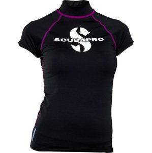 Lycrové Triko Scubapro Rash Guard Onyx Upf50 Krátký Rukáv Dámské Velikost: S, Pohlaví: