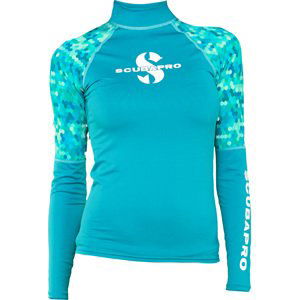 Lycrové Triko Scubapro Rash Guard Caribbean Upf50 Dlouhý Rukáv Dámské Velikost: M, Pohlaví: