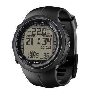 Suunto Dx Black Elastomer + Usb Barva: černá